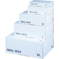 Mail-Box XS, wei&szlig;, 244x145, 20 Stk