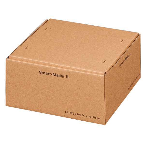 Smart-Mailer 2, braun, 200x200x100mm, 20er