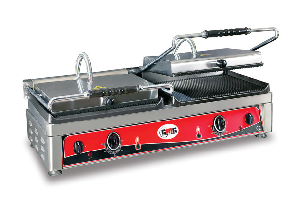 Kontaktgrill 82 x 50 x 30 cm - Glatt/Gerillt