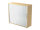 Rollladenschrank, 2-3OH LxB: 120 x 40 cm - verschiedene H&ouml;hen,Querrollladen aus Kunststoff,  abschlie&szlig;bar
