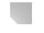 Verkettungsplatte 120 x 120 cm, 25 mm dick, 2 mm ABS-Kante, Quadratform mit abgeschr&auml;gter Ecke-Grau, Silber, QT-Serie