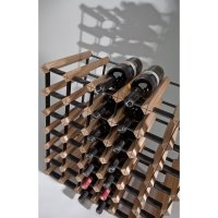Weinregal Holz RAXI CLASSIC WEINREGAL - W 40 Flaschen Buche - Farbe: Kirschbaum 51,5 x 70,5 cm