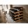 Weinregal Holz RAXI Show 12 (3x4) Flaschen Buche - Farbe: Kirschbaum 32,5 x 42 cm