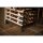 Weinregal Holz RAXI Motion (fahrbar) 48 Flaschen Buche - Farbe: Kirschbaum 46 x 95,5 cm