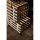 Weinregal Holz RAXI Motion (fahrbar) 90 Flaschen Buche - Farbe: Kirschbaum 55 x 130 cm