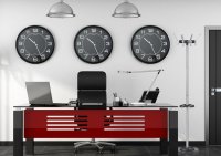 Unilux CYPRES Garderobenst&auml;nder metallgrau, 8 Dreifach-Kleiderhaken, drehbarer Kopf, Schirmhalter, 170 cm hoch, 34 cm Durchmesser