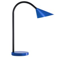 Unilux SOL LED-Tischleuchte blau, biegbarer Arm,...