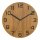 Unilux PALMA BAMBOO Wanduhr Bambus-Ziffernblatt  &Oslash; 30 cm Quarzuhrwerk, schleichende Zeiger, inkl. Batterie