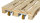 Palettenroller, mit Lenkrollen f&uuml;r Europaletten, 2000 kg Tragf&auml;higkeit, Verzinkt